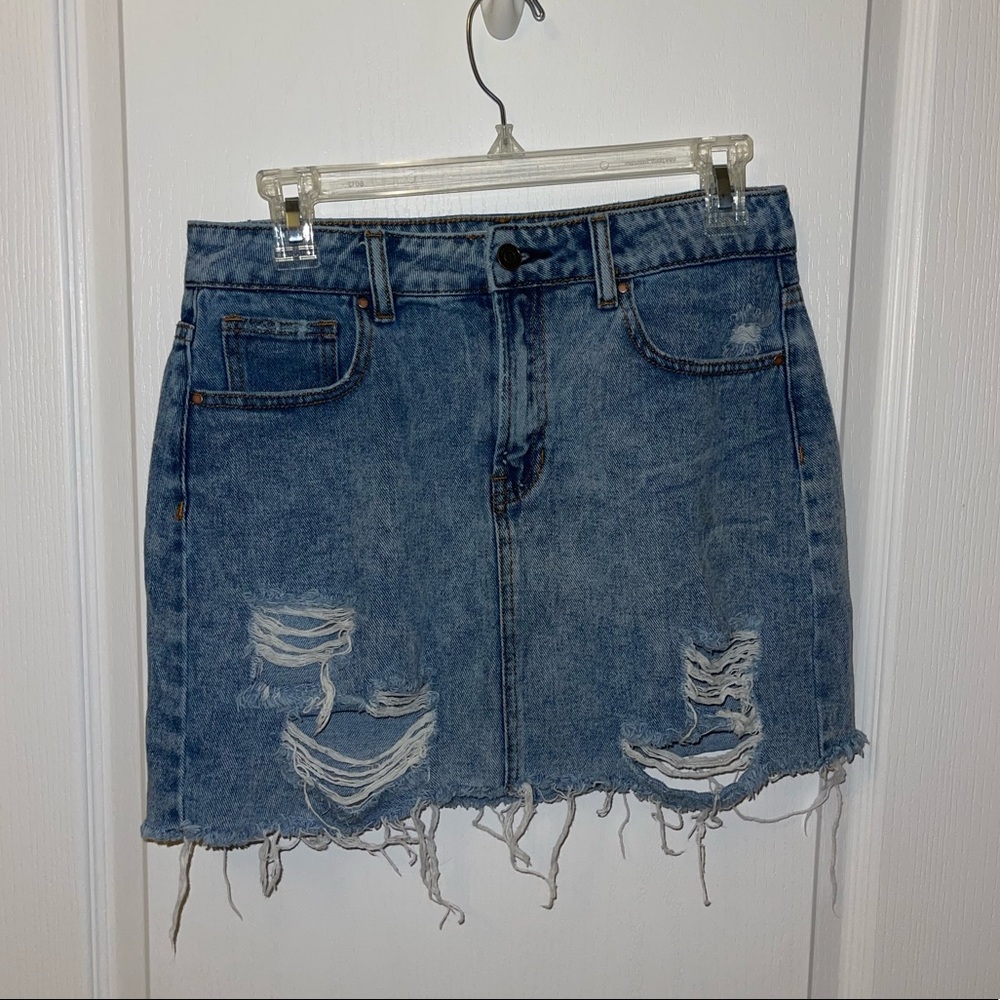 Denim skirt